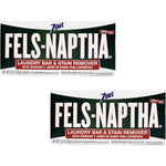 Fels Naptha Laundry Soap Bar pack of 2 front view stain remover