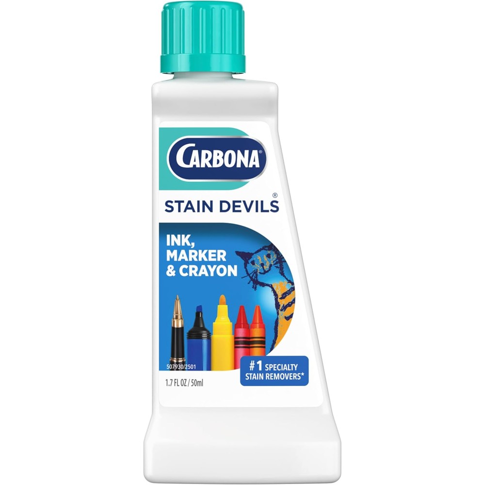 Carbona Stain Devils Number 3 front view of 1.7 fluid ounce bottle