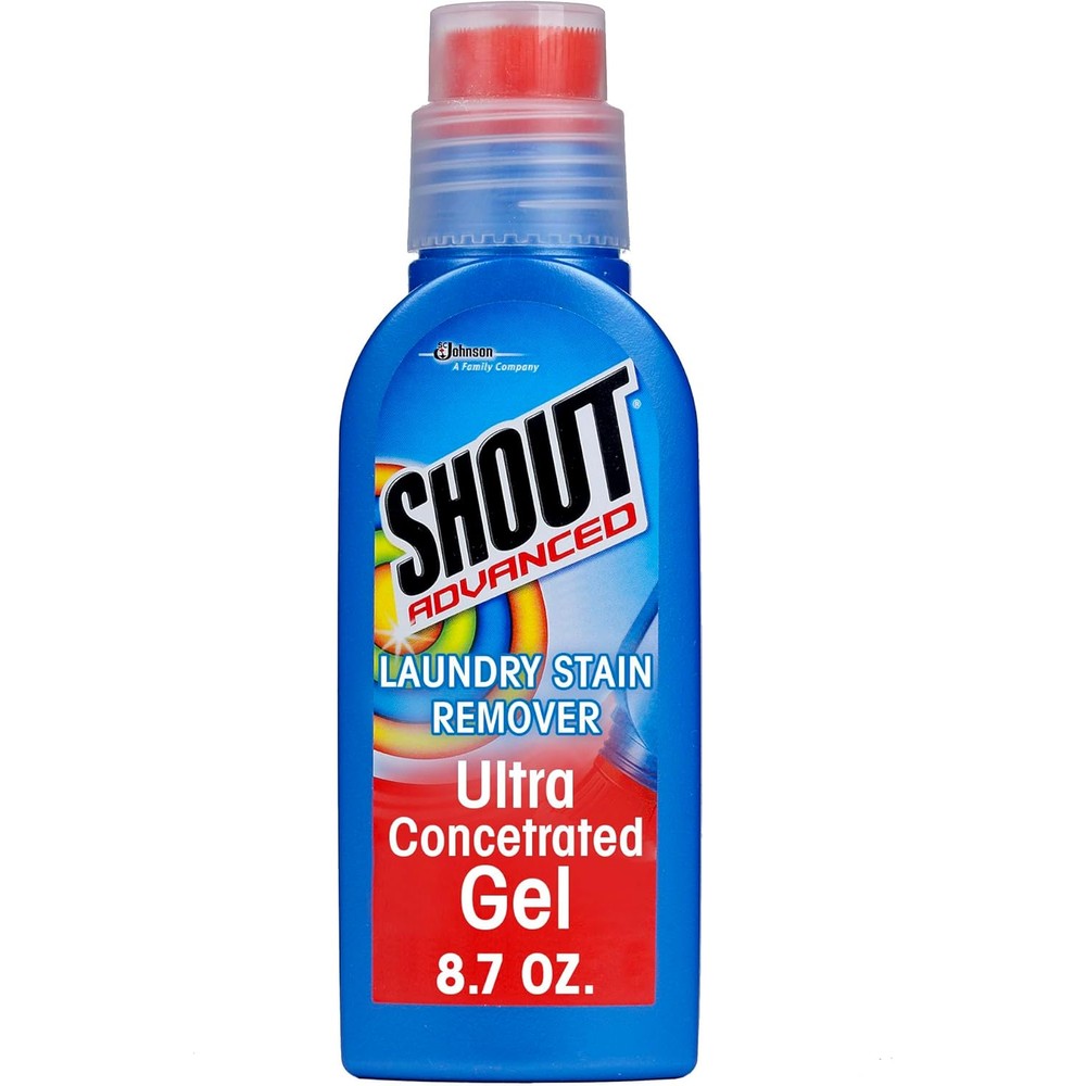 Shout Advanced Ultra Concentrated Stain Remover Gel front view bottle
