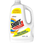 Shout Active Enzyme Laundry Stain Remover 60 fluid ounce refill front view