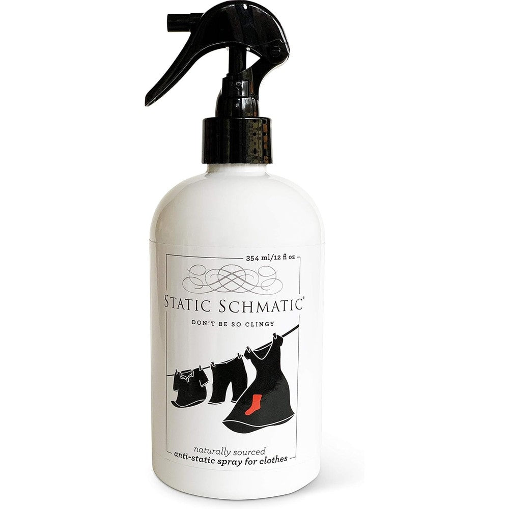 Static Schmatic Natural Static Cling Remover 12 Fluid Ounce bottle front view