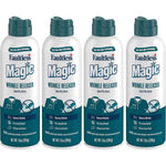 Magic Wrinkle Releaser 4 pack front view imported fabric spray