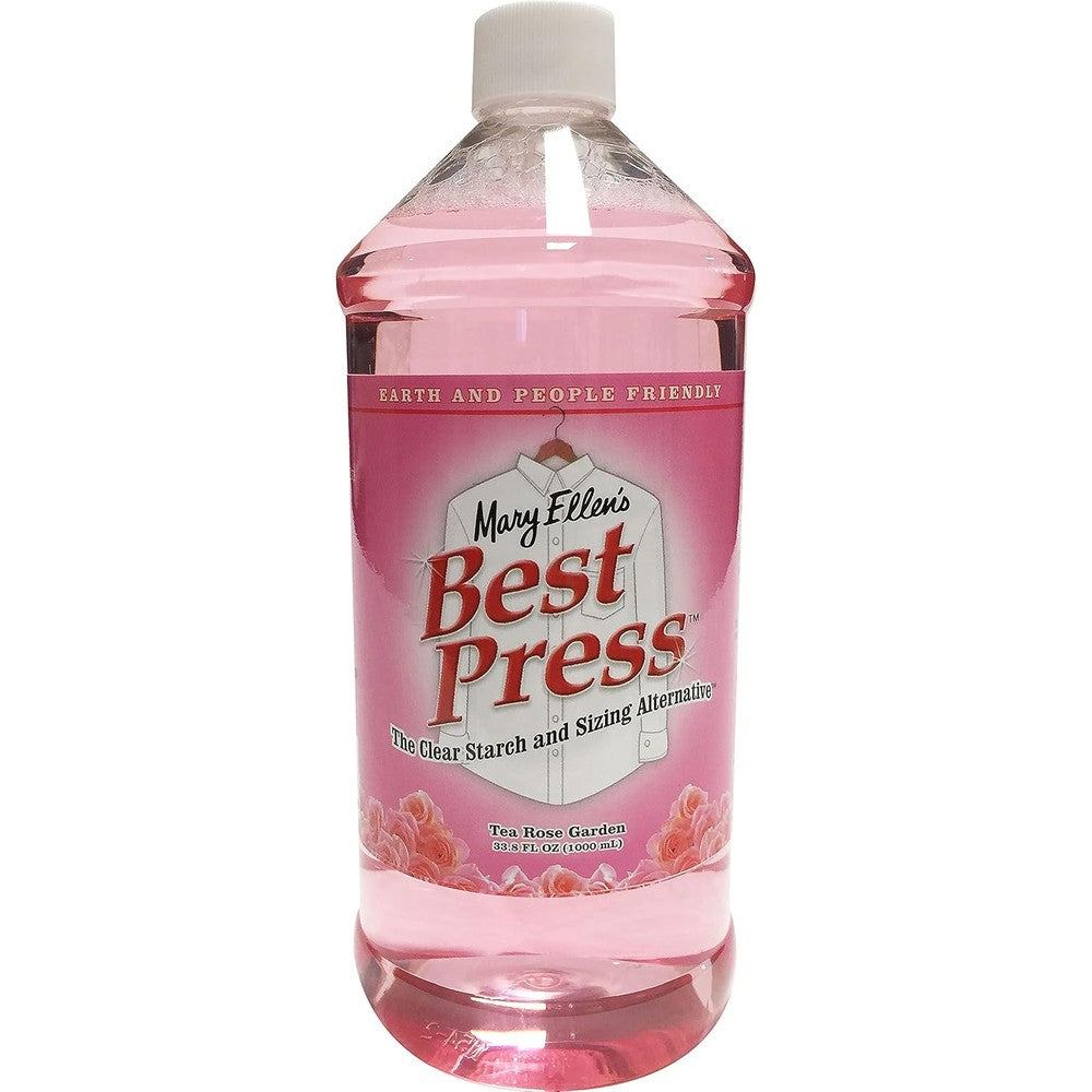 Mary Ellen Products Best Press Tea Rose Garden refill bottle front view.