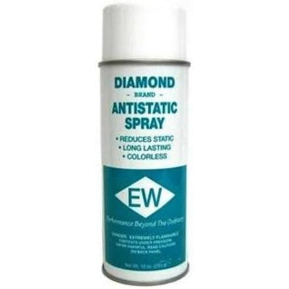 EW Industrial Anti Static Spray 10 Ounce can front view for static electricity removal.
