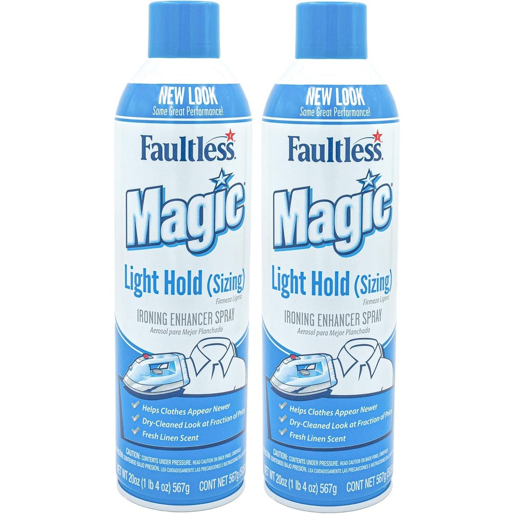 MAGIC Sizing Light Body Starch 20 Ounce Pack of 2 front view
