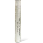 Static Schmatic natural anti static spray front view travel size clothing care product.