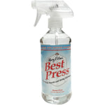 Mary Ellen Products Best Press Clear Starch Alternative 16.9 Fluid Ounce front view for professional ironing.