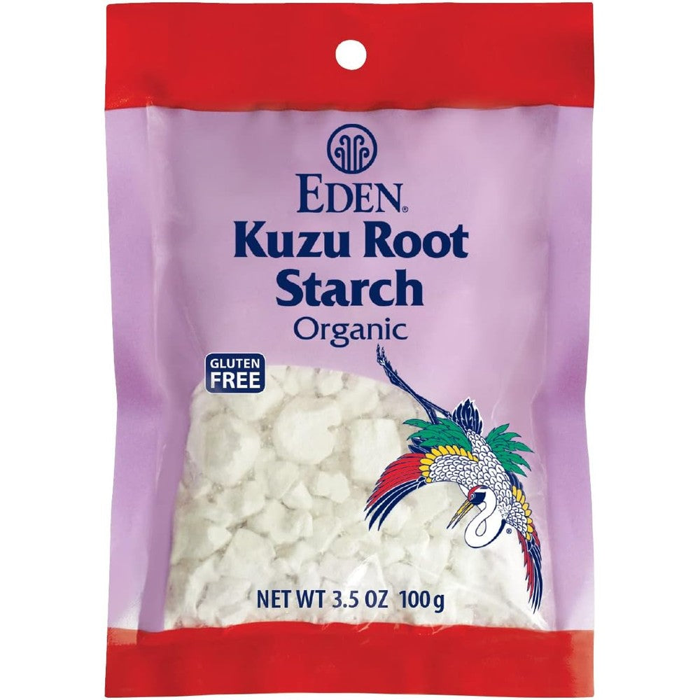 Eden Organic Kuzu Root Starch 3.5 Ounce front packaging
