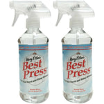 Mary Ellen Products Best Press Scent Free 2 Pack front view professional ironing spray