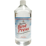 Mary Ellen Products Best Press Scent Free Refill bottle front view for professional ironing.