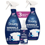 Downy Wrinkle Releaser Spray combo pack front view fabric care solution