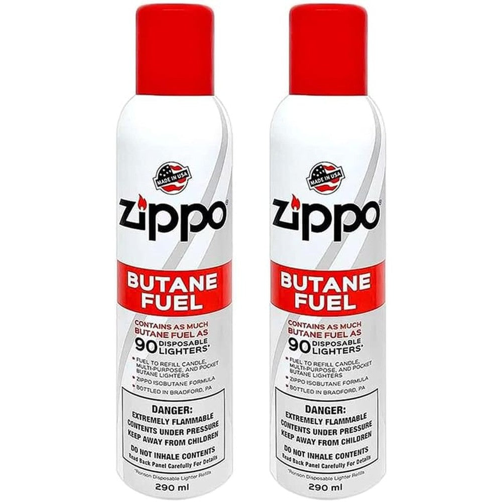 Zippo Butane Fuel 5.82 Fluid Ounce 2 Pack front view