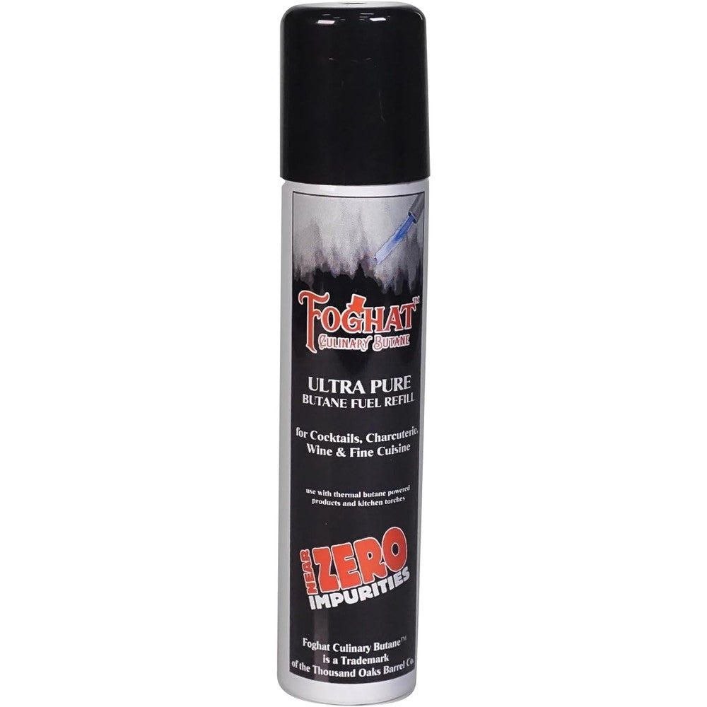 Foghat Culinary Butane Fuel Refill 60ml front view food grade gas