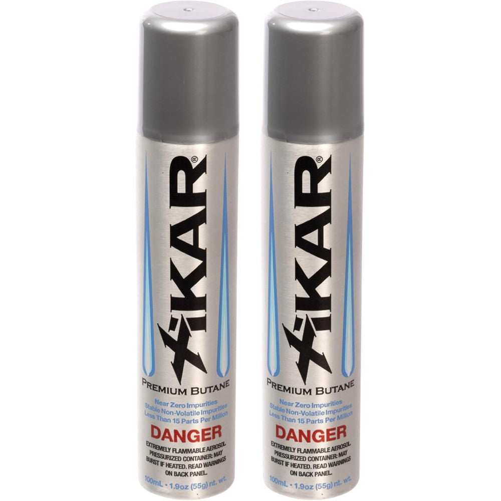 Xikar Purofine Premium Butane 1.9 Ounce 2 Pack front view