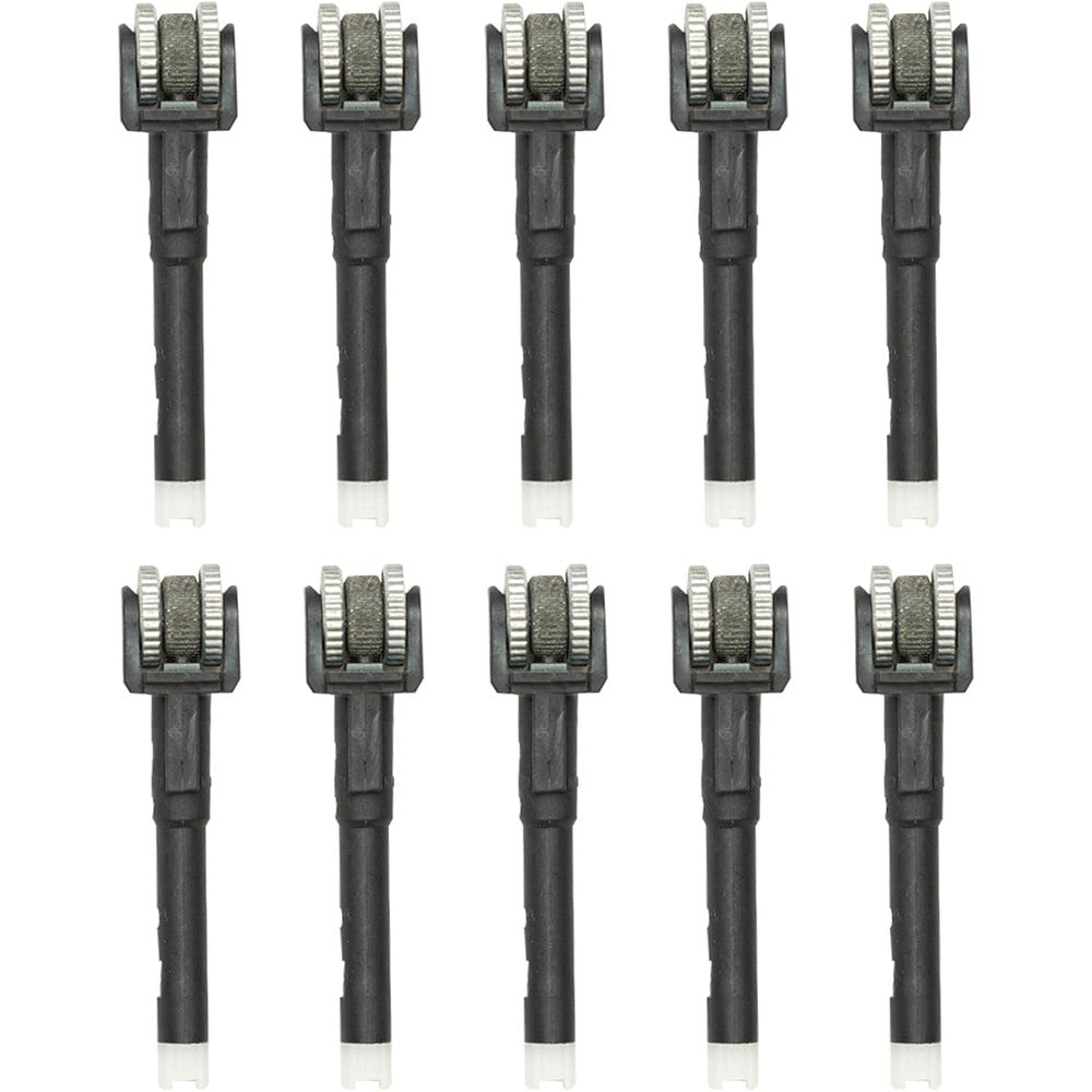 Arcigah Lighter Flint Barrel Replacement Kit 10 pack front view showing striker wheels