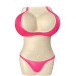 Kinky Pleasure bikini lighter case front view white girl novelty accessory.