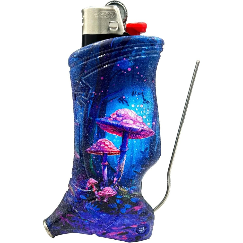 Toker Poker Bic Lighter Case Multi Tool Double Trouble Design front view outdoor survival gear