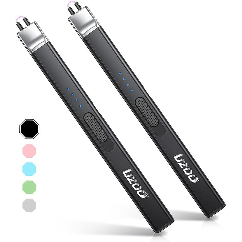 Betrich electric arc lighter set front view for candle lighting