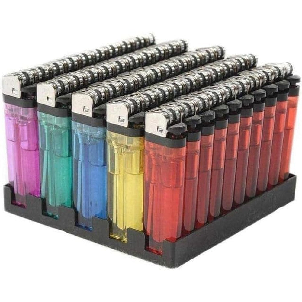 Bere Vino classic disposable lighter pack front view for household utility lighting.