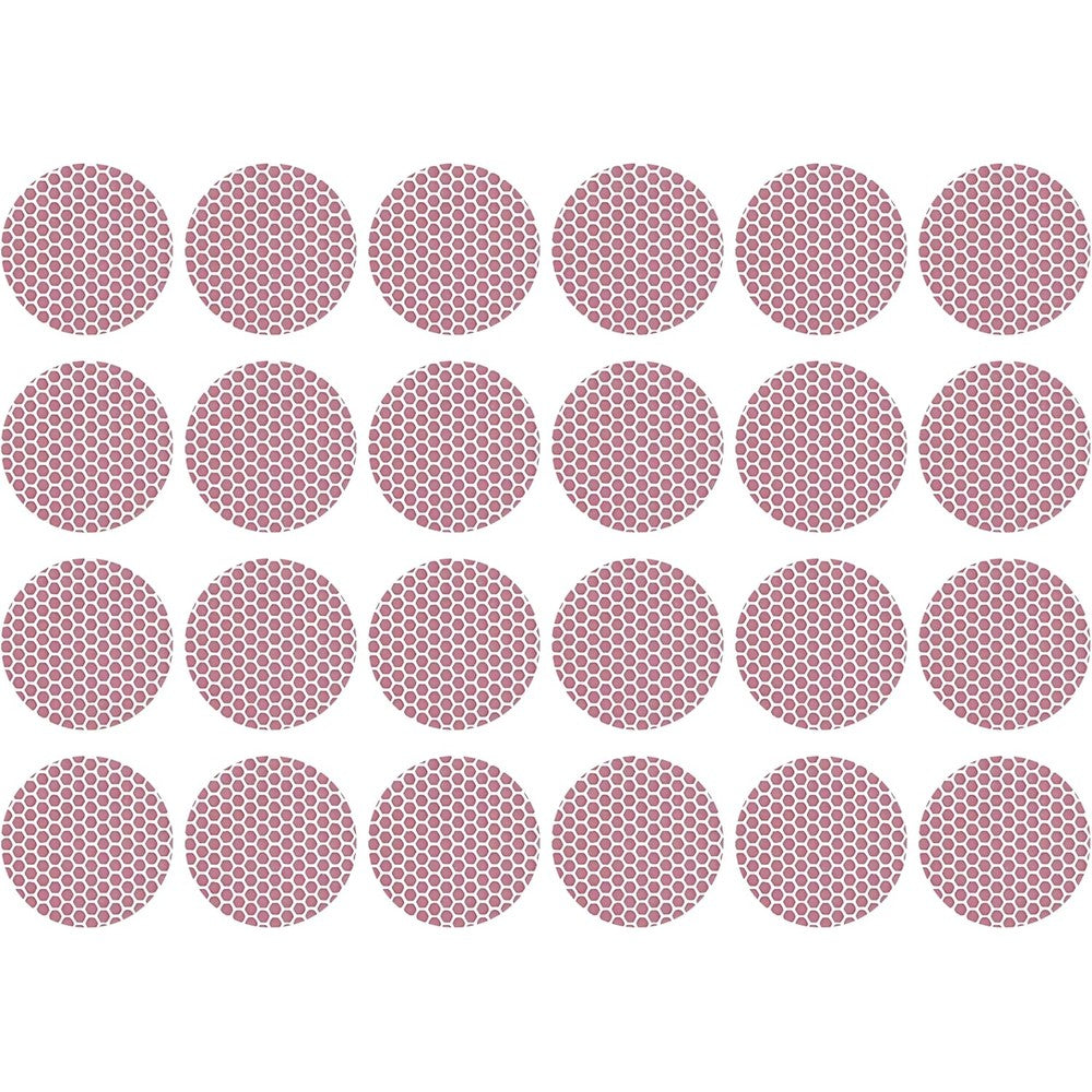 Oscar match striker dot stickers front view sheet of round safety match lighting pads