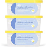 Ubbi Moisture Absorber and Odor Eliminator Tub 3 pack front view