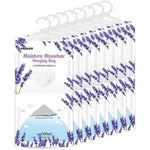 CANAGER Hanging Moisture Absorber 8 pack front view showing lavender design.