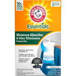 Arm & Hammer Essentials Hanging Moisture Absorber and Odor Eliminator 3 pack