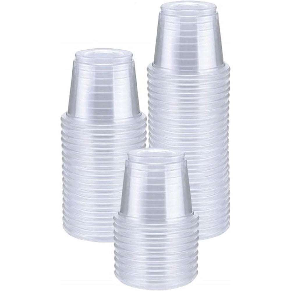 TashiBox disposable plastic shot glasses front view for jello shots