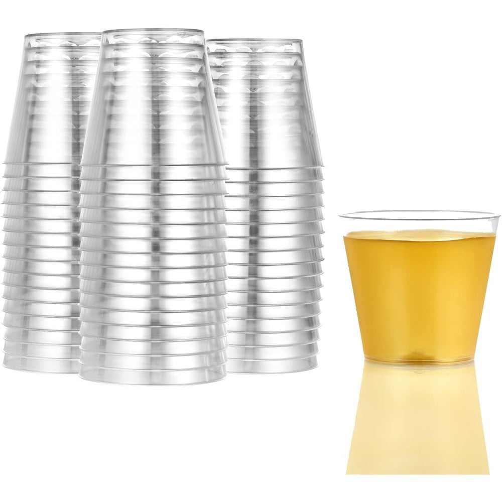 Hanna K. Signature 100 Shot Glasses front view premium disposable partyware.