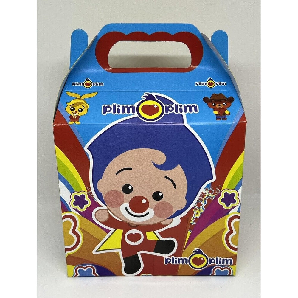 Plim Plim Party Favor Boxes 10 count front view themed birthday supplies.