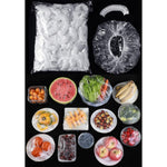 CNFZLIYUER 100pcs disposable elastic food storage covers front view
