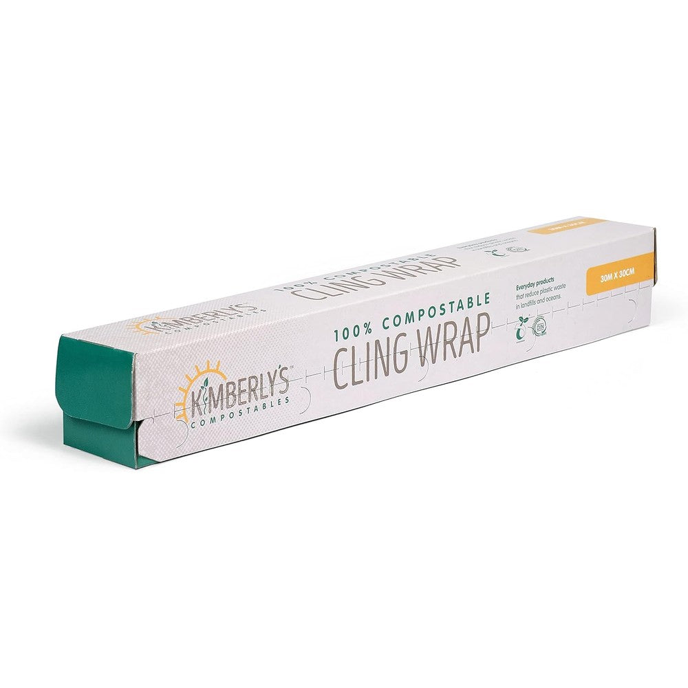 Kimberly's Compostables KC Compostable Cling Wrap front view box