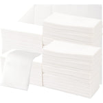Cowb Manm Linen-Feel Guest Towels 200 count front view white disposable napkins