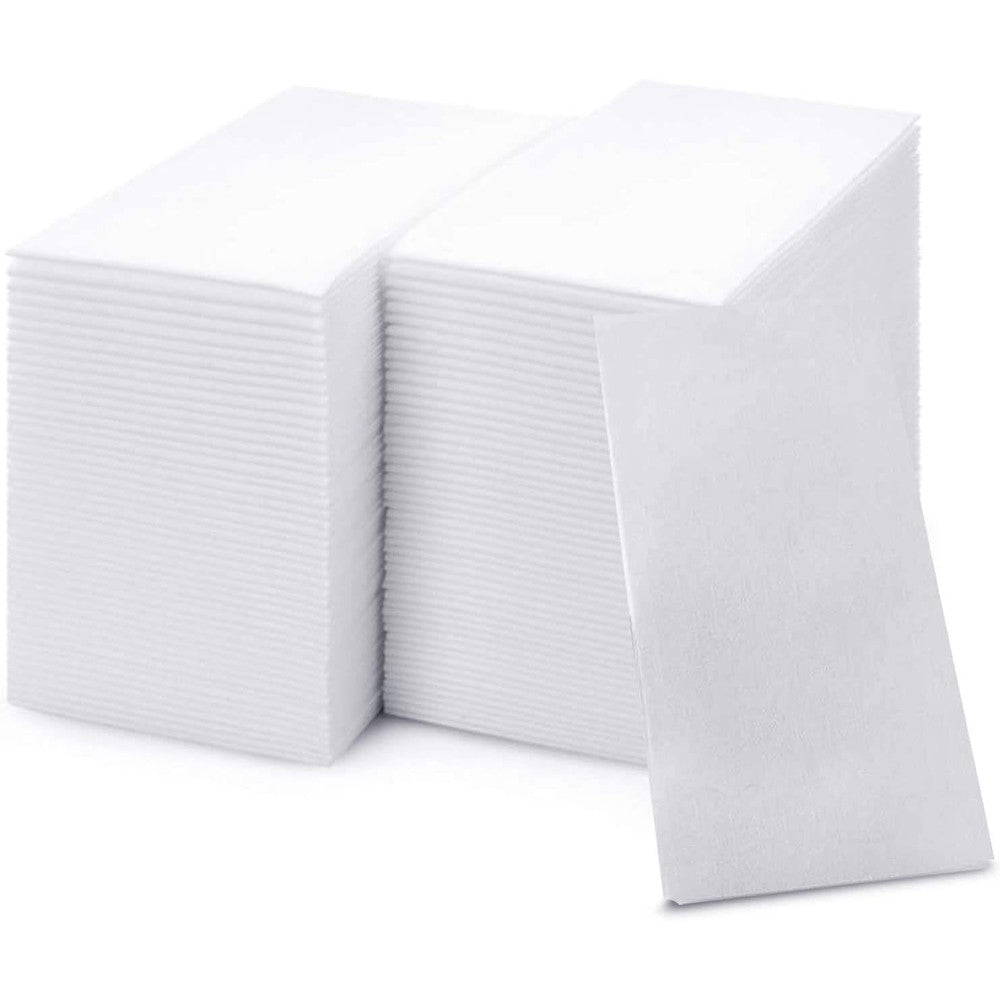 Shawberri disposable guest towels front view premium linen feel napkins