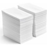 Luxe Paper linen feel disposable hand towels front packaging view