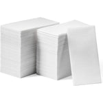 Lintext Disposable Linen-Feel Guest Towels front view of 200 pack.