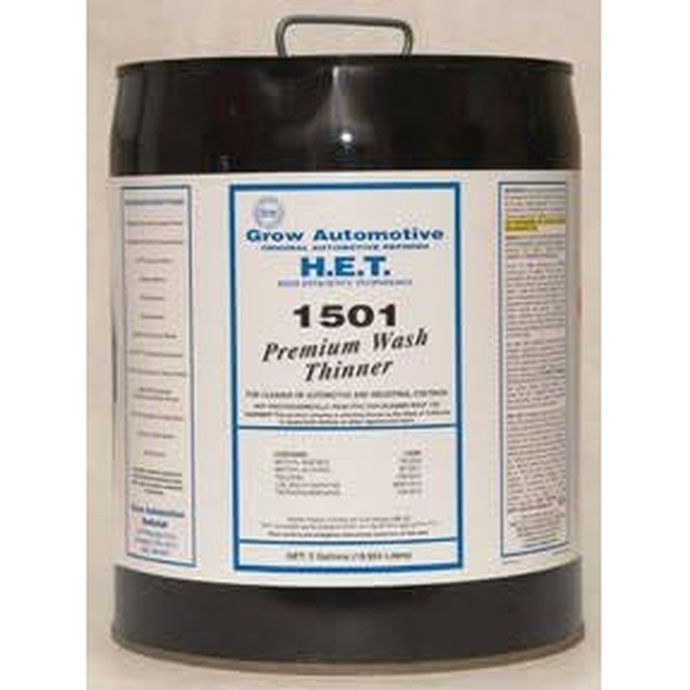 Grow Automotive Premium Wash Solvent 55 Gallon Drum front view industrial cleaning