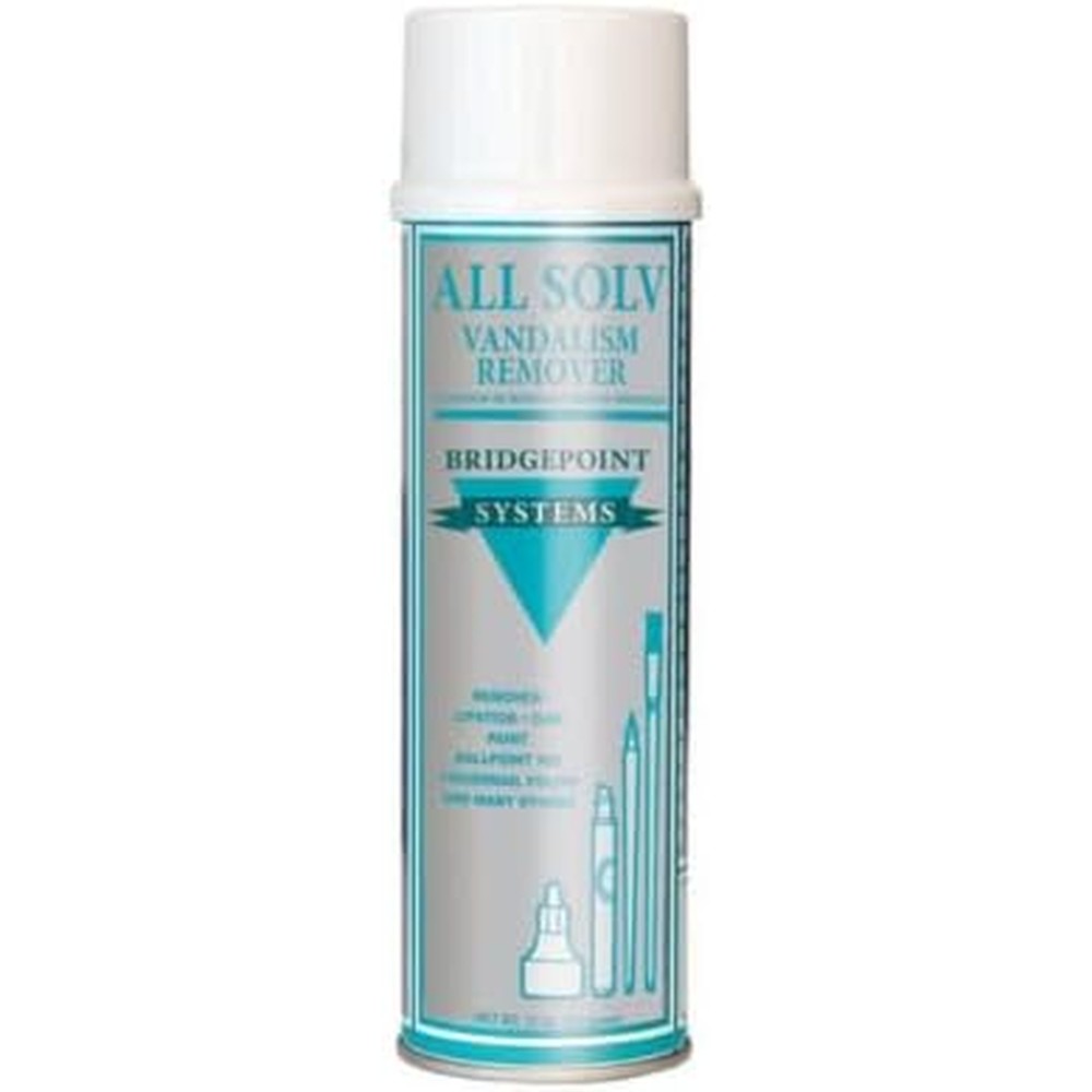 Bridgepoint All Solv Vandalism Remover professional solvent spray can front view