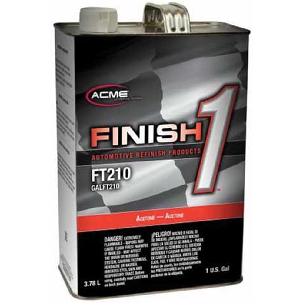 Finish 1 FT210-4 Solvent Based Reducer 1 Quart Can front view for automotive painting