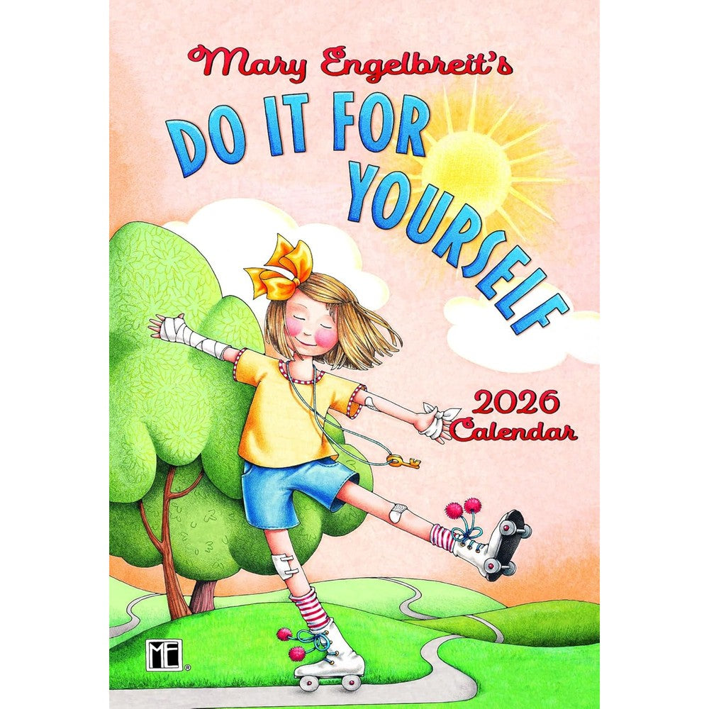 Mary Engelbreit's Do It For Yourself 2026 Monthly Pocket Planner Calendar