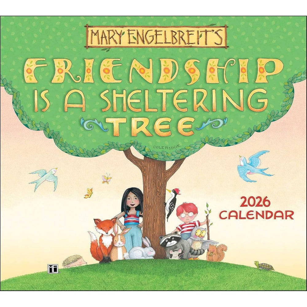 Mary Engelbreit's Friendship Is a Sheltering Tree 2026 Deluxe Wall Calendar