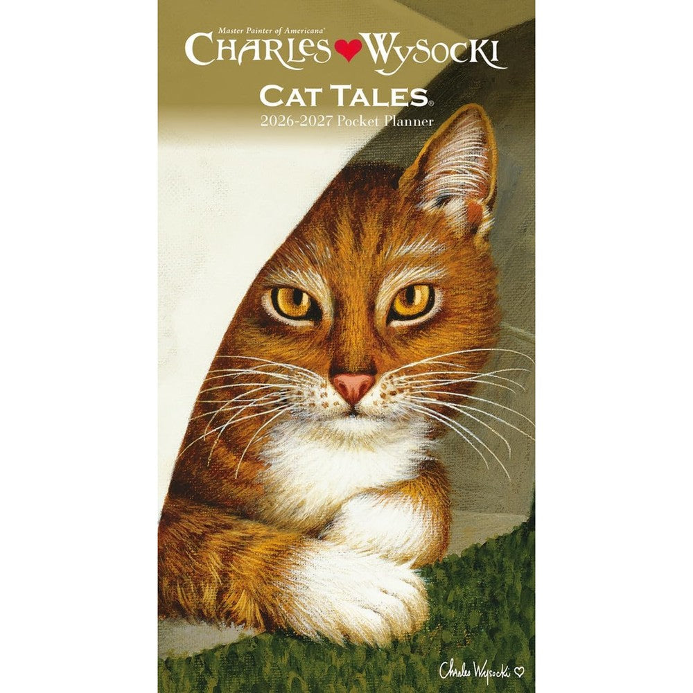 Charles Wysocki, Cat Tales: 2 Year Pkt Planner