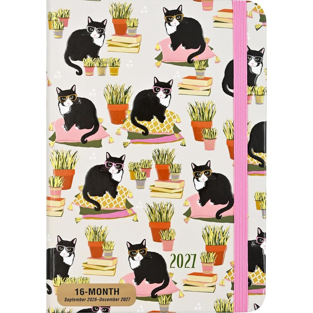 2027 Smarty Cats Weekly Planner (16 months, Sept 2026 to Dec 2027)