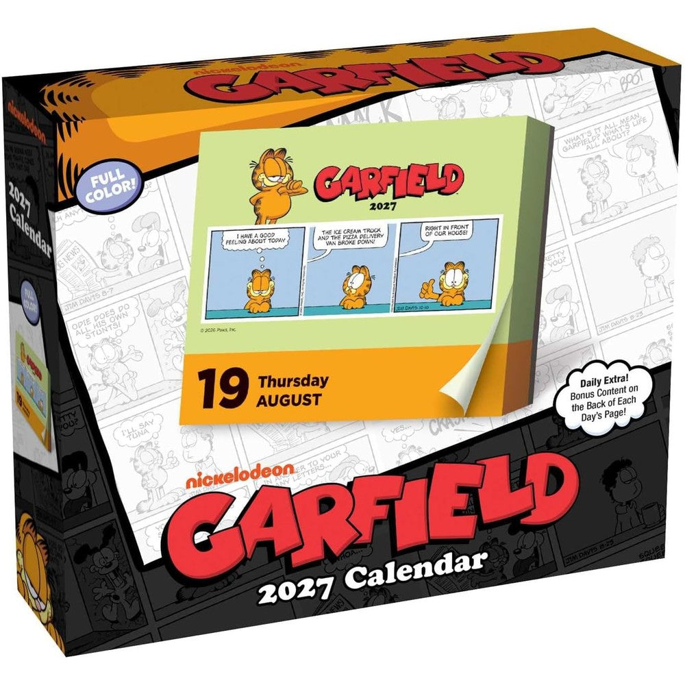 Garfield 2027 Day-to-Day Calendar