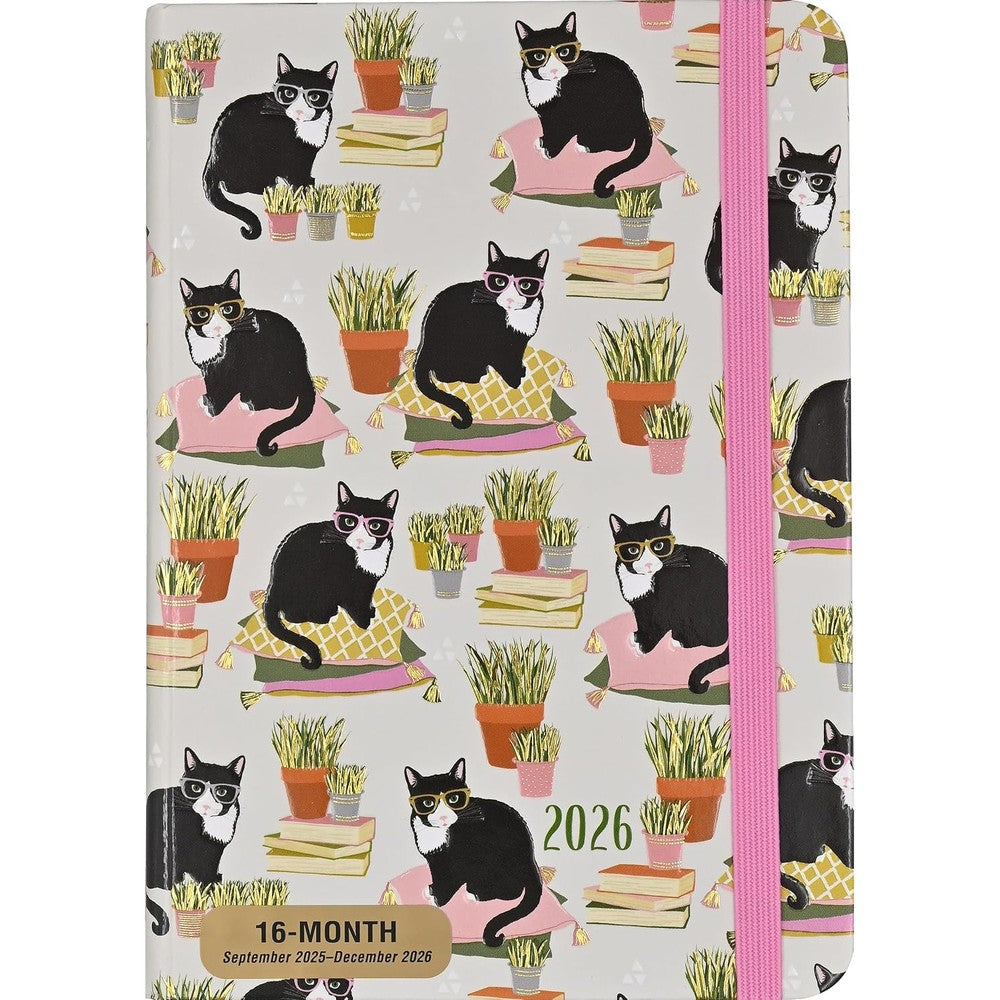 2026 Smarty Cats Weekly Planner (16 months, Sept 2025 to Dec 2026)