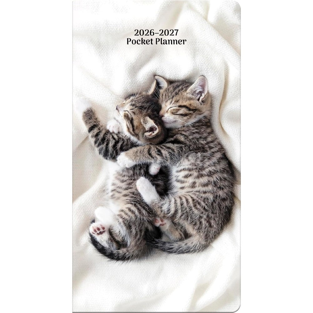 2026-2027 Cuddly Kittens Pocket Planner