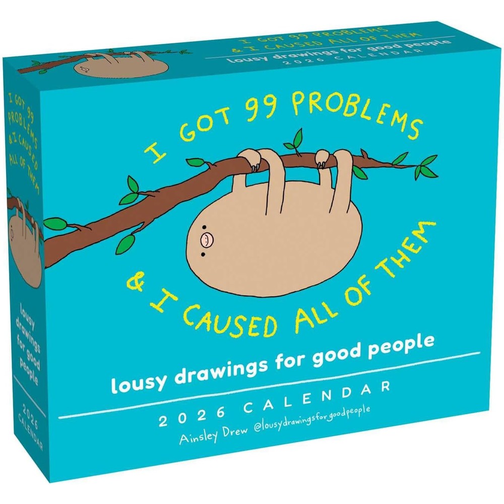Lousy Drawings for Good People 2026 Day-to-Day Calendar