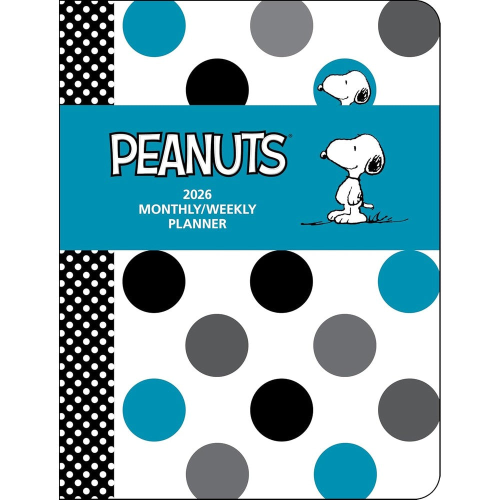 PeanutsÃ‚Â® 12-Month 2026 Monthly/Weekly Planner Calendar