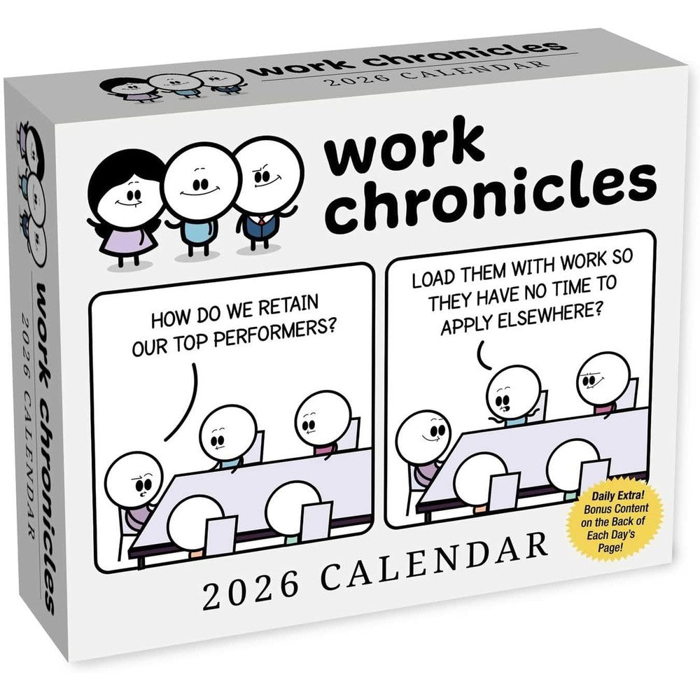 Work Chronicles 2026 Day-to-Day Calendar