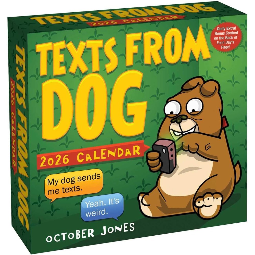 Texts from Dog 2026 Day-to-Day Calendar